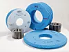 Blue Moon-TZ-Schleifscheiben. -