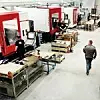 Gleich sechs Hedelius-Bearbeitungszentren sind bei BL Lasertechnik im Einsatz.