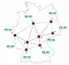 Transferzentren des ProKI-Netzwerks.