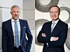 Schuler-CEO Domenico Iacovelli (links) und Dr. Joachim Schönbeck, Vorstandsvorsitzende von Andritz.