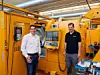 BIG-Kaiser-Produktionsleiter Marcel Stettler und Fertigungsleiter Marco Kotz.