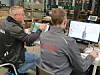 Jörg Müller, Produktspezialist BAZ – CAD/CAM bei Okuma (links) und Manuel Huber, Konstruktion & Projekte bei Baratti