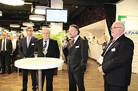 Prof. Wilfried Saxler, Heiko Könicke, Joachim Kalsdorf, Jürgen Baldus