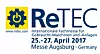 Die ReTEC ist von 25. bis 27. April 2017 in Augsburg. -
