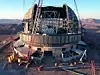 Auf einem 3.046 Meter hohen Berggipfel in der chilenischen Atacamawüste wird das Extremely Large Telescope (ELT) gebaut.