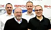 Das Führungsteam der Vargus Deutschland GmbH (v. l. n. r.): Marc Jordan, stellv. Leiter Vargus Deutschland, Werner Kieninger, GF in Knittlingen, Andreas Jäppche, Leiter PM und Technologie, Stefan Kuhn, Leiter Fertigung.