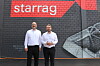 Alexander Attenberger, CSO der Starrag Group (links), und Andreas Haimer, Geschäftsführer der Haimer Group (rechts) standen der Presse während der Aerospace & Turbines Technology Days in Rorschacherberg am Bodensee Rede und Antwort.