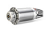 Für die Luft- und Raumfahrt zeigt GMN auf der AMB das Spindel-Modell HCS 230i-30000/150 mit einer kraftvollen Leistung von 150 kW S1, Drehzahlen von 30.000 U/min und einer HSK-63-Werkzeugaufnahme.