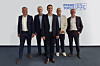 Gut aufgestellt: Dr. Armin Küper (M), COO von Pferd Tools, gemeinsam mit (v.l.) CEO Jörn Bielenberg, Ex-COO Klaus Kasper, CSO Jörg Hesse und CFO Stefan Kroll.