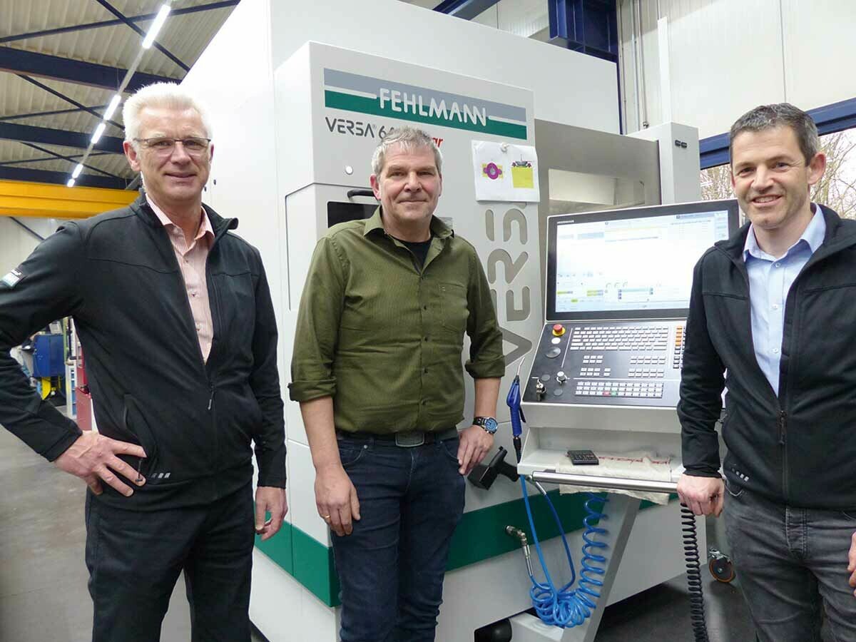 Höhere Präzision mit der Versa 645 linear von Fehlmann